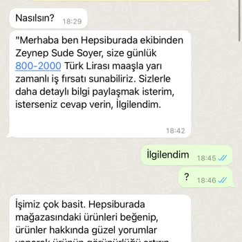 Trendyol Evden Çalışma Adı Altında Haksızlık Ve Bilgi Alma