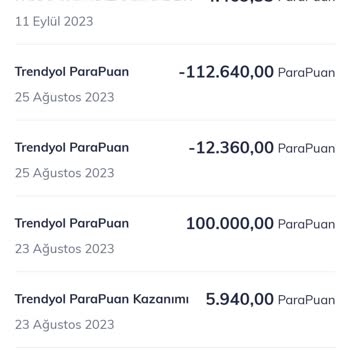 QNB Finansbank Trendyol Parapuanımı Kalanını Kullandırmadan Silmiş
