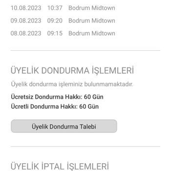 MACfit (Bodrum) Kredi Kartıma Para İadesi