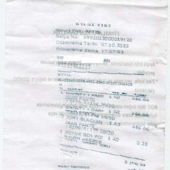 LTB Mağazası İade Almıyor.