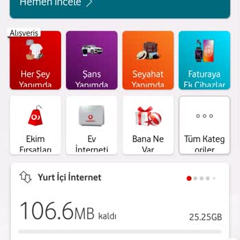 Vodafone Bilgim Dışında İnternet Paketi Tanımlamış Ve İptal Etmemiştir