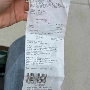 Nine West Alışveriş Poşetinin Değiştirilmemesi