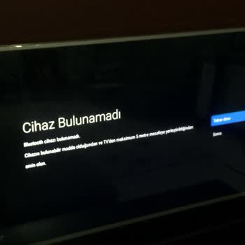 PHILIPS TV Bluetooth Cihazı Görmeme