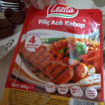 Lezita Acılı Kebap - İçinden Naylon Çıkması.