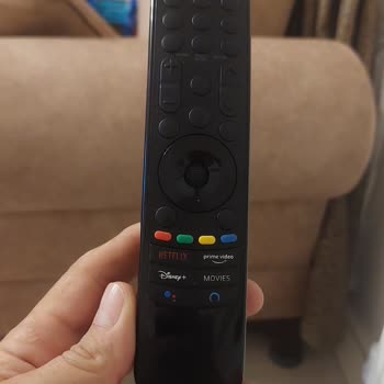 LG Kumanda Tuş Yazıları Silindi.