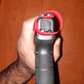 Sarsılmaz Silah Sar9 SC İğne Tutucu Plastik Arka Kapağı