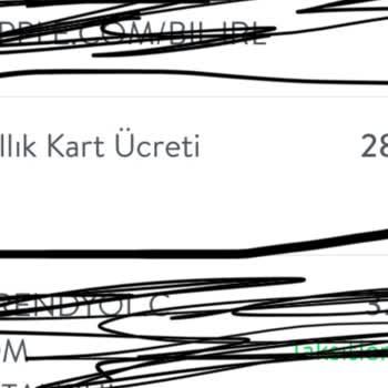TEB Kart Aidatı İade Talebi