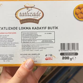 Tatlızade Markası Böcek Çıkması