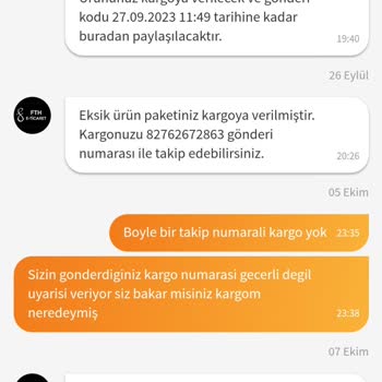 Trendyol Ürünüm Eksik Geldi
