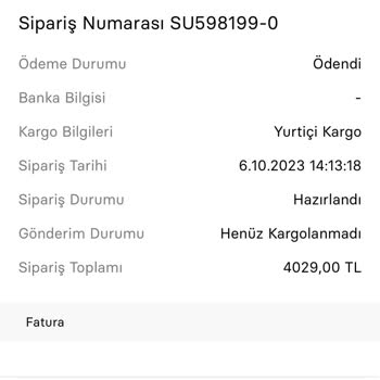 Sneaks Up Mağazasından Ürünlerin Kargolanmaması