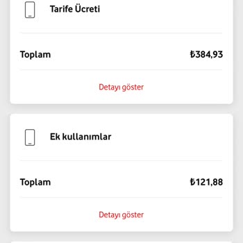 Vodafone Benden Haksız Ve Fazla Para Alıyor