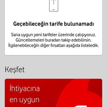 Vodafone Taahhüt Biteceği Gün Geçebileceğim Tarifeler Silindi