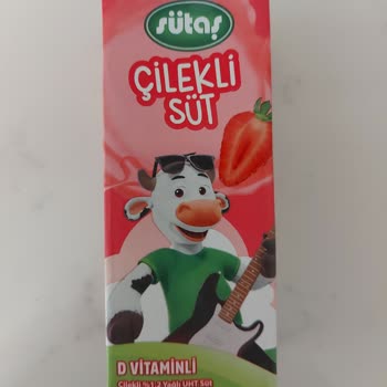 Sütaş Çilekli Sütün Tadı Acı
