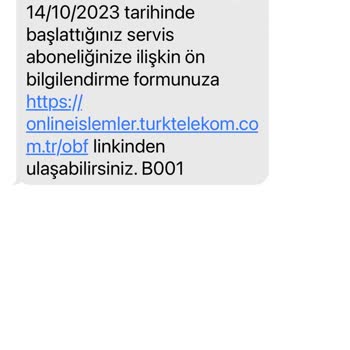 Türk Telekom Rızam Dışında Abonelik Yaptı