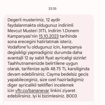 Sudden Data Plan Price Increase at Vodafone