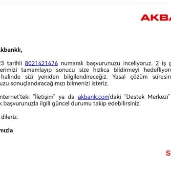Akbank Kampanya Şikayeti İletilen Kampanyaya Dahil Edilmemek