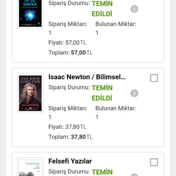 Kitapyurdu Siparişin Elime Ulaşmaması