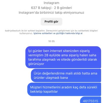 Kadriye Baştürk Ürünü Kargoya Vermediği Halde Teslim Edildi Gösterdi.