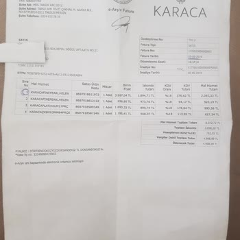 Karaca Züccaciye 62 Parça Yemek Takımında Solma Ve Yemek Lekesi Sorunu