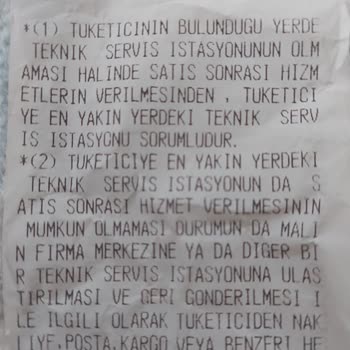 Aura Cleanmax Yetkili Servis İsyanı