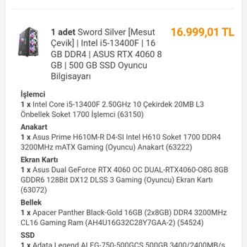 İncehesap Para Çekildi, Sipariş Gözükmüyor. Sipariş Yarıda Kaldı.