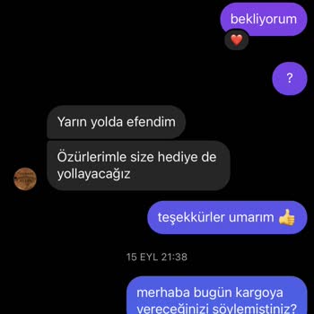 serbestbolge Sipariş Gönderilmedi Ve Param İade Edilmiyor