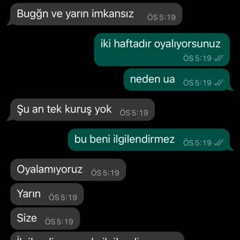 serbestbolge Sipariş Gönderilmedi Ve Param İade Edilmiyor