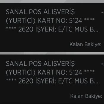 Muş Belediyesi Fatura 2 Defa Çekildi