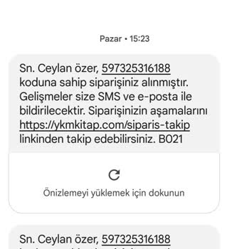 YKMkitap Kitaplarım Kargoya Verilmedi