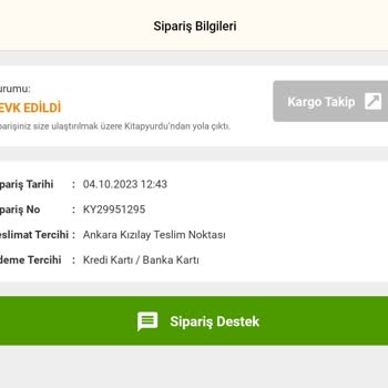 Kitapyurdu Siparişleri Teslim Etmiyor