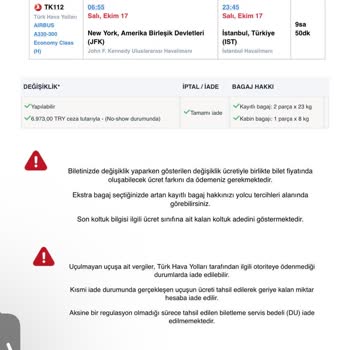 THY İptal/iadeli Biletin Karşılığı Ve Çağrı Merkezine Ulaşamama.