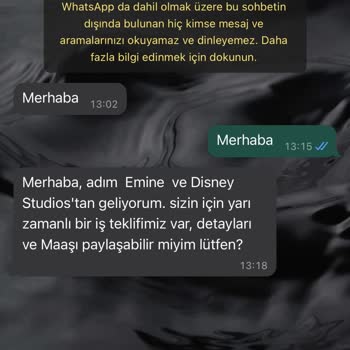 WhatsApp +1 İle Başlayan Bilinmeye Numara