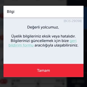 THY Üyeliğimin Aktif Görünmemesi