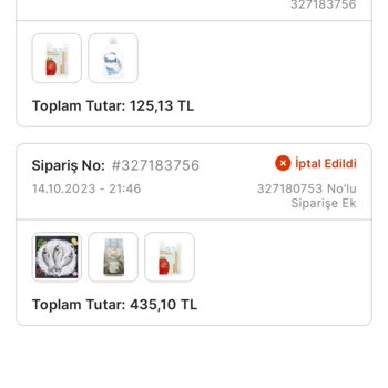 Migros İptal Edilen Ürünler Stokta Yokmuş