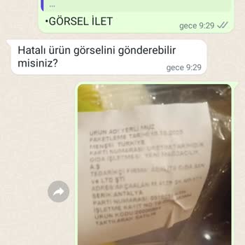 A101 İade Ve Yanlış Ürün