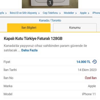 Sahibinden Özel İlan Adı Altında Yalandan Satış
