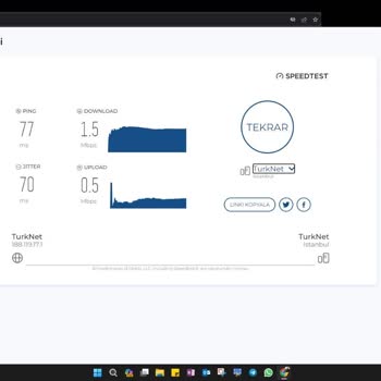 TurkNet Aşırı Düşük İnternet Hızı