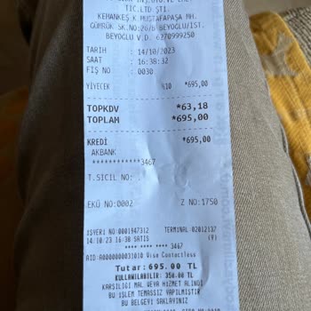 Levent Börekçilik'in Fahiş Fiyatı