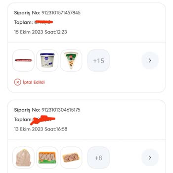 A101 Mağazaları ve Kuryeleri Kafalarına Göre Sipariş İptal Ediyorlar
