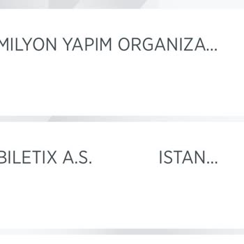 Biletix Milyon Organizasyonun Hamisi Olmuş