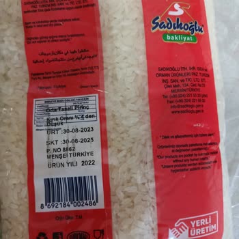 Sadıkoğlu Pirinç Ve Bulgurdan Siyah Böcek Çıktı