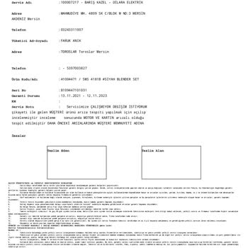 Dört Defa Yanan Blender Motoru Ve Değişim Kabul Etmeyen Fakir