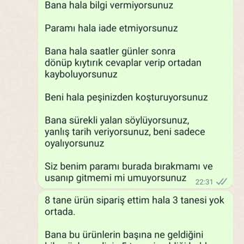 Amerika Sepetim Dikkat! Şikayet Var!