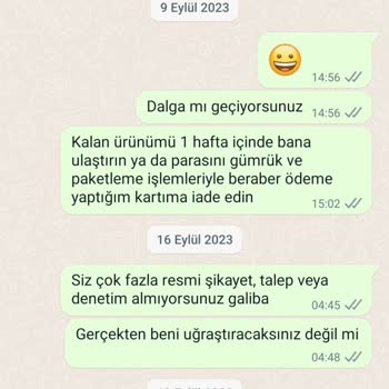 Amerika Sepetim Dikkat! Şikayet Var!