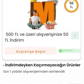 Migros Armut Uygulaması Hediye Çekini Kullanamıyorum