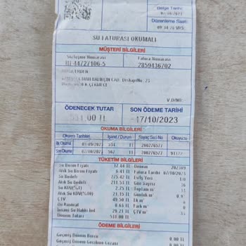 İBB-İstanbul Büyükşehir Belediyesi Su Atık Bedeli İadesi