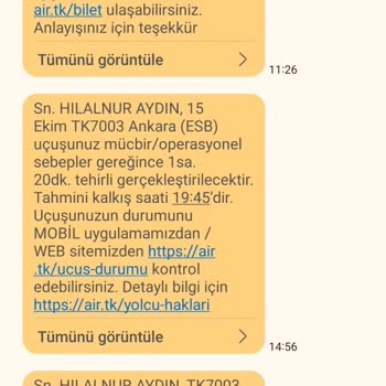 Anadolu Jet’in Uçak Saatini Değiştirmesi Ve Aktarmaya Yetişememek