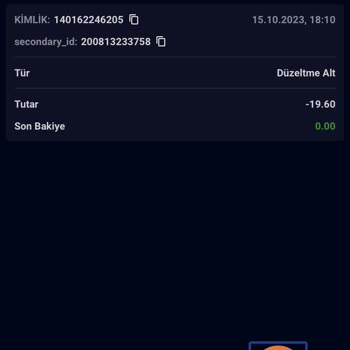 Editörbet Haksız Yere Bakiyemi Sildi