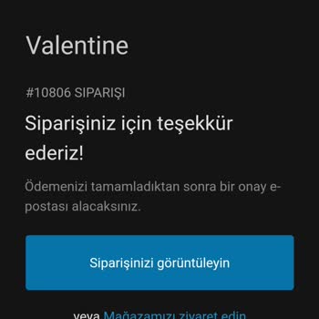 Sevgilimehediyem.com Sipariş Elime Ulaşmadı, Ödemesi Yapıldı