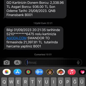 QNB Finansbank Kur Farkından Dolayı Kredi Kartımda Çekilen Fazla Tutar